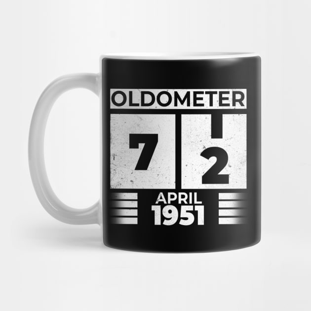 Oldometer 72 Years Old Born In April 1951 by RomanDanielsArt